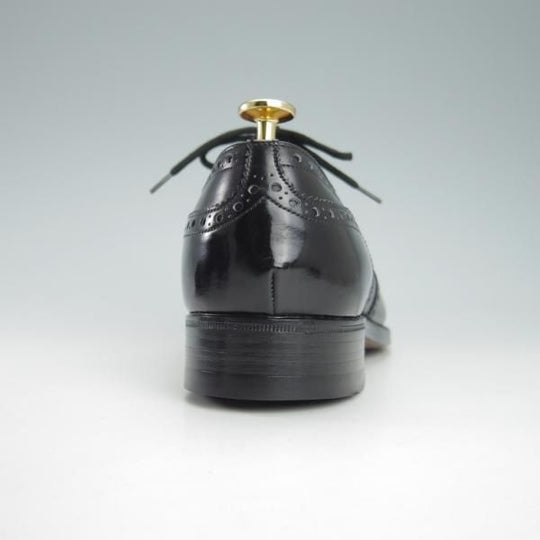 極美品★チャーチ 65F/UK6.5【旧チャーチ★73ラスト/CHETWYND/チェットウィンド】3都市ロゴ/フルブローグ/カーフ/黒/Church's★g659