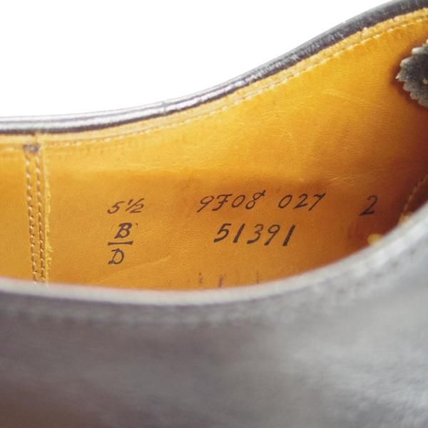 ☆オールデン 5.5D【貴重☆BEAMS別注/ビームス】51391/パンチド