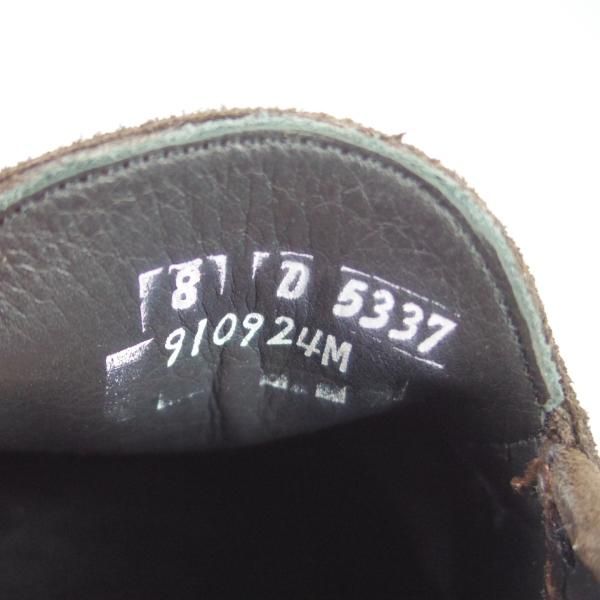 極美品★(米)アレンエドモンズ 8D【現行定価7.5万円程度★Mercer Street/コインローファー】スエード/濃茶/メンズ/ALLEN EDMONDS★g662