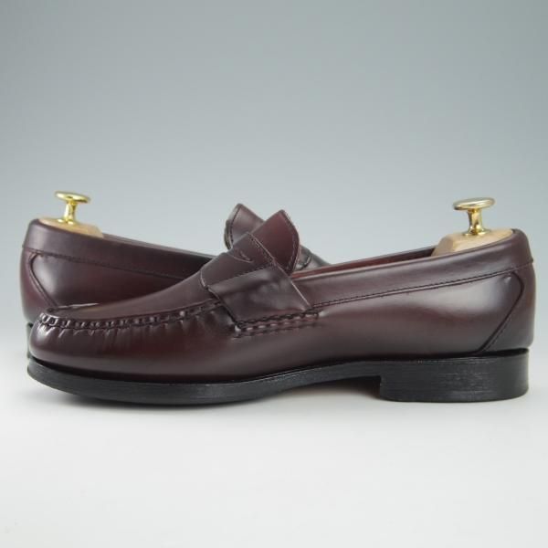 美品★(米)アレンエドモンズ 7E【現行定価6万円程度★Walden/ウォールデン】コインローファー/赤茶/メンズ/ALLEN EDMONDS★g663