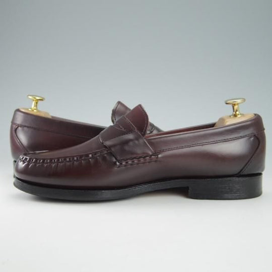 美品★(米)アレンエドモンズ 7E【現行定価6万円程度★Walden/ウォールデン】コインローファー/赤茶/メンズ/ALLEN EDMONDS★g663