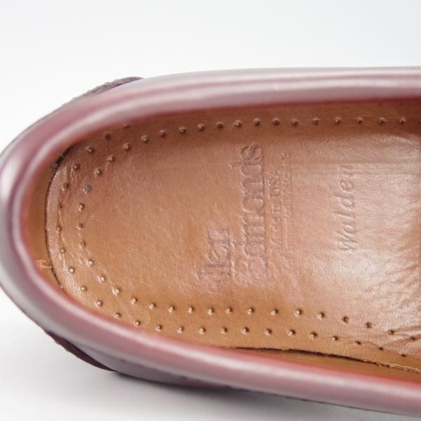 美品★(米)アレンエドモンズ 7E【現行定価6万円程度★Walden/ウォールデン】コインローファー/赤茶/メンズ/ALLEN EDMONDS★g663