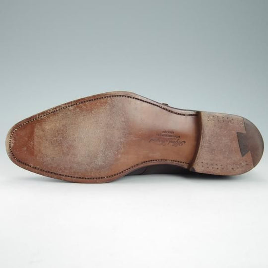 ★(英)アルフレッド・サージェント 8F【貴重★(米)Jプレス別注/J.PRESS】99ラスト/モンクストラップ/濃茶/メンズ/Alfred Sargent★g664