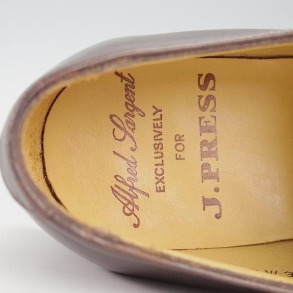 ★(英)アルフレッド・サージェント 8F【貴重★(米)Jプレス別注/J.PRESS】99ラスト/モンクストラップ/濃茶/メンズ/Alfred Sargent★g664