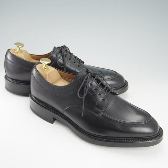 未使用★ラルフローレン SIZE 25.5【定価￥50,600-★ダイナイトソール仕様/RL06】Uチップ/カーフ/黒/Ralph Lauren/REGAL★g667