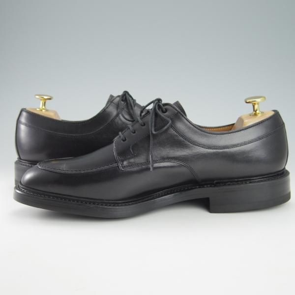 未使用★ラルフローレン SIZE 25.5【定価￥50,600-★ダイナイトソール仕様/RL06】Uチップ/カーフ/黒/Ralph Lauren/REGAL★g667