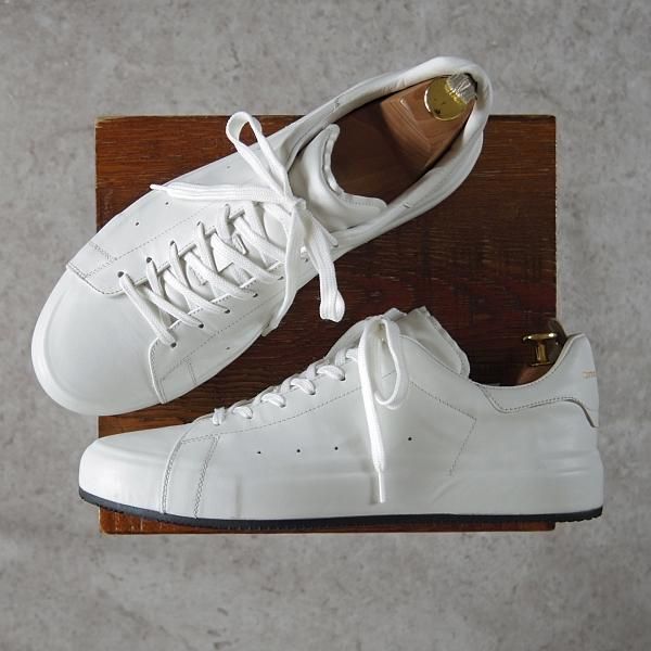 未使用★(伊製)オフィチーネ・クリエイティブ SIZE 41.5【定価7万円程度★スニーカー/SERENE】白/カーフ/OFFICINE CREATIVE★g669