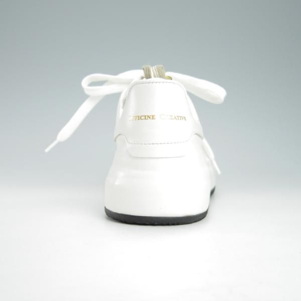 未使用★(伊製)オフィチーネ・クリエイティブ SIZE 41.5【定価7万円程度★スニーカー/SERENE】白/カーフ/OFFICINE CREATIVE★g669
