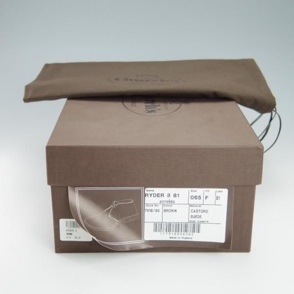 新品★チャーチ65F/UK6.5【定価￥102,300-★ダイナイトソール仕様/RYDER 3/ライダー】81ラスト/チャッカブーツ/スエード/Church's★g670