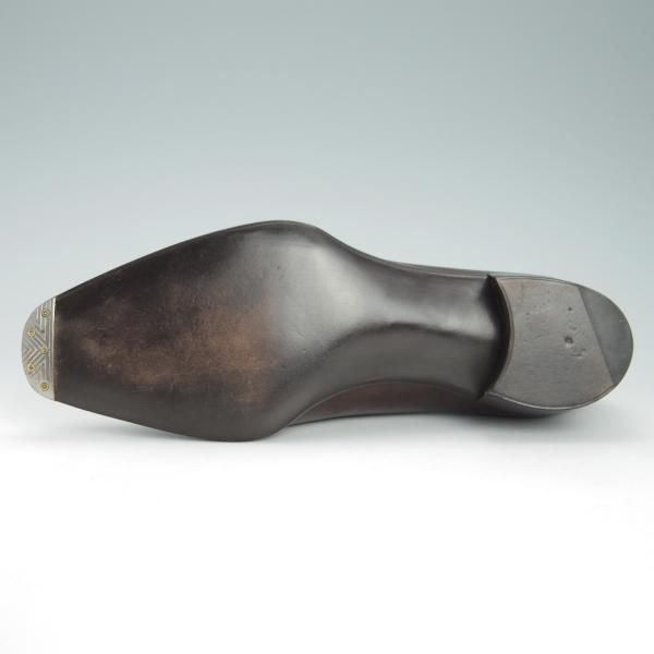 ほぼ試着程度★Yohei Fukuda/ヨウヘイ フクダ 6.5E【定価￥264,000-★Celeste/セレスト】17ラスト/パンチドキャップトゥ/福田 洋平★g671