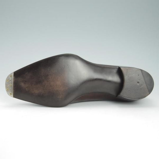 ほぼ試着程度★Yohei Fukuda/ヨウヘイ フクダ 6.5E【定価￥264,000-★Celeste/セレスト】17ラスト/パンチドキャップトゥ/福田 洋平★g671