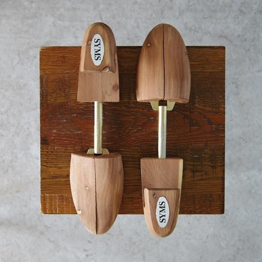 極上★(米)ロチェスター製 Sサイズ【★SYMS/木製シューツリー】シューキーパー/メンズ/ROCHESTER★g676