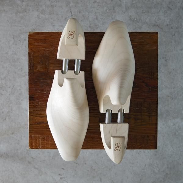 極美品★Yohei Fukuda/ヨウヘイ フクダ 6.5E【貴重★純正シューツリー/17ラスト】木製シューキーパー/メンズ/福田 洋平★g686