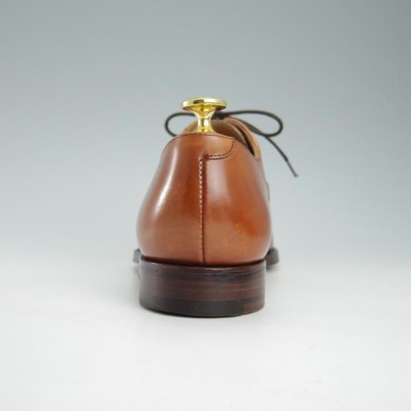 ★クロケット&ジョーンズ 6E【貴重★トレーディングポスト別注/360ラスト/BRANDON】ストレートチップ/カーフ/茶/Crockett&Jones★g690