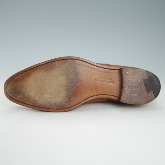 ★クロケット&ジョーンズ 6E【貴重★トレーディングポスト別注/360ラスト/BRANDON】ストレートチップ/カーフ/茶/Crockett&Jones★g690