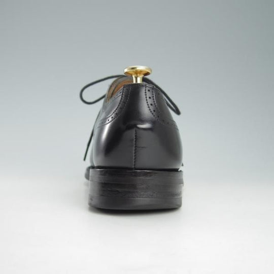 ★(英)チーニー UK7.5程度【ダイナイトソール仕様★セミブローグ/黒】カーフ/メンズ/CHEANEY★g694