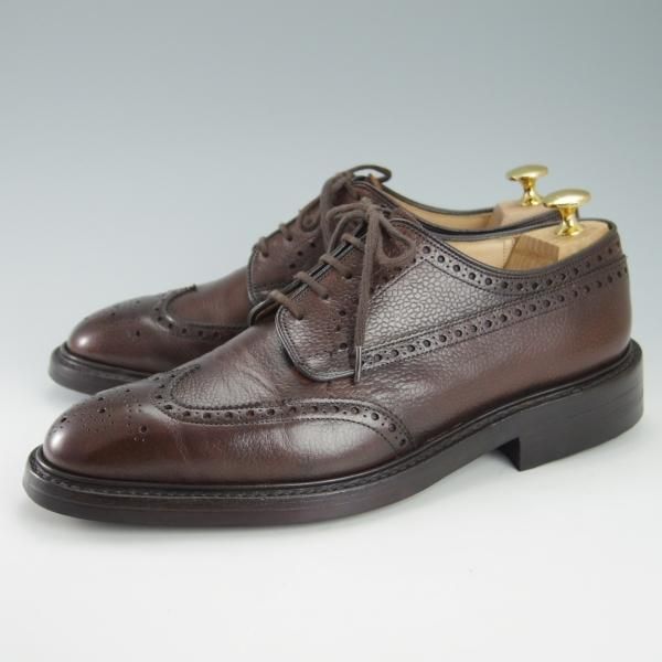 極上★チャーチ 65F/UK6.5【定価￥137,500-★ダイナイトソール仕様/GRAFTON R】グラフトン/173ラスト/フルブローグ/濃茶/Church's★g697