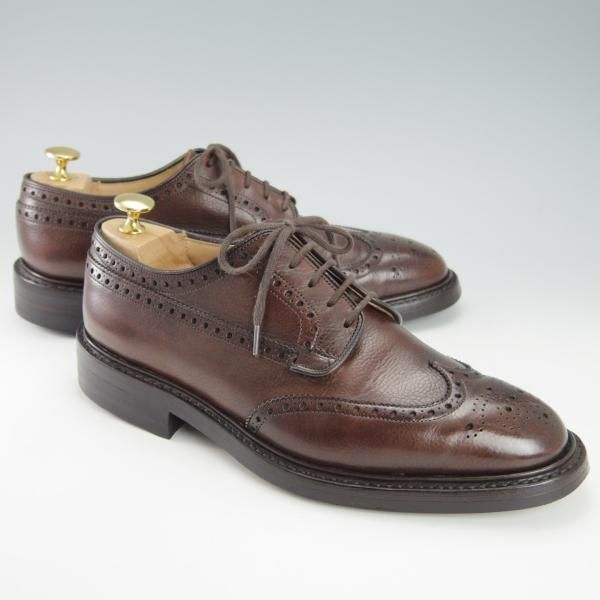 極上★チャーチ 65F/UK6.5【定価￥137,500-★ダイナイトソール仕様/GRAFTON R】グラフトン/173ラスト/フルブローグ/濃茶/Church's★g697