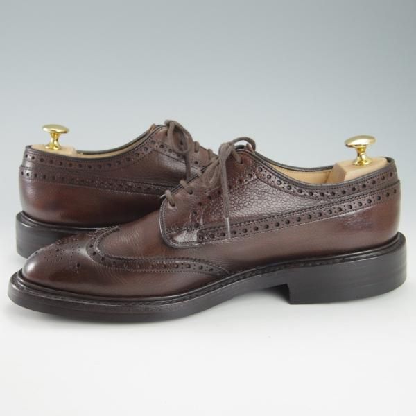 極上★チャーチ 65F/UK6.5【定価￥137,500-★ダイナイトソール仕様/GRAFTON R】グラフトン/173ラスト/フルブローグ/濃茶/Church's★g697