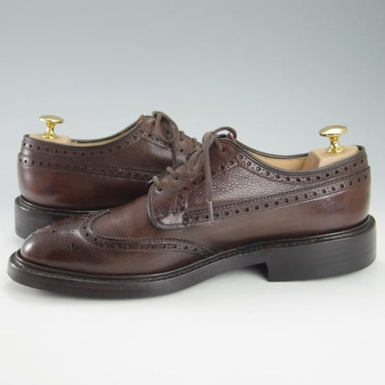 極上★チャーチ 65F/UK6.5【定価￥137,500-★ダイナイトソール仕様/GRAFTON R】グラフトン/173ラスト/フルブローグ/濃茶/Church's★g697