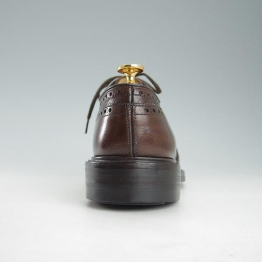 極上★チャーチ 65F/UK6.5【定価￥137,500-★ダイナイトソール仕様/GRAFTON R】グラフトン/173ラスト/フルブローグ/濃茶/Church's★g697