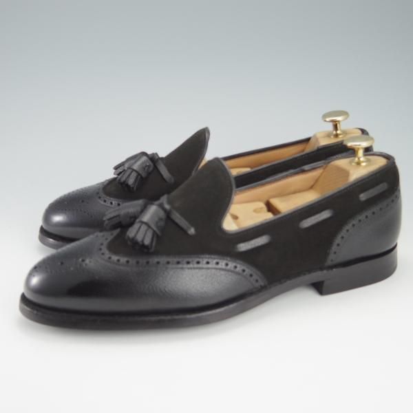 ★クロケット&ジョーンズ 7E【定価￥88,000-★キャベンディッシュ3同型/375ラスト】CITYソール/タッセルローファー/Crockett&Jones★g699