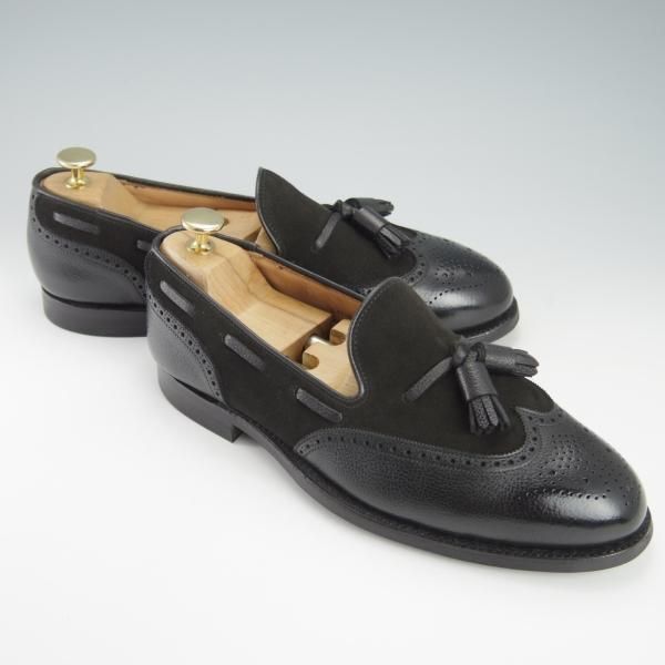 ★クロケット&ジョーンズ 7E【定価￥88,000-★キャベンディッシュ3同型/375ラスト】CITYソール/タッセルローファー/Crockett&Jones★g699