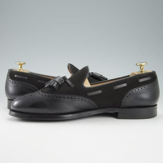 ★クロケット&ジョーンズ 7E【定価￥88,000-★キャベンディッシュ3同型/375ラスト】CITYソール/タッセルローファー/Crockett&Jones★g699