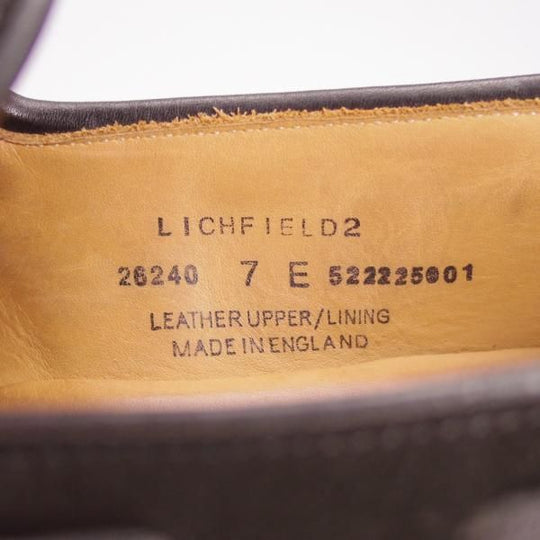 ★クロケット&ジョーンズ 7E【定価￥88,000-★キャベンディッシュ3同型/375ラスト】CITYソール/タッセルローファー/Crockett&Jones★g699