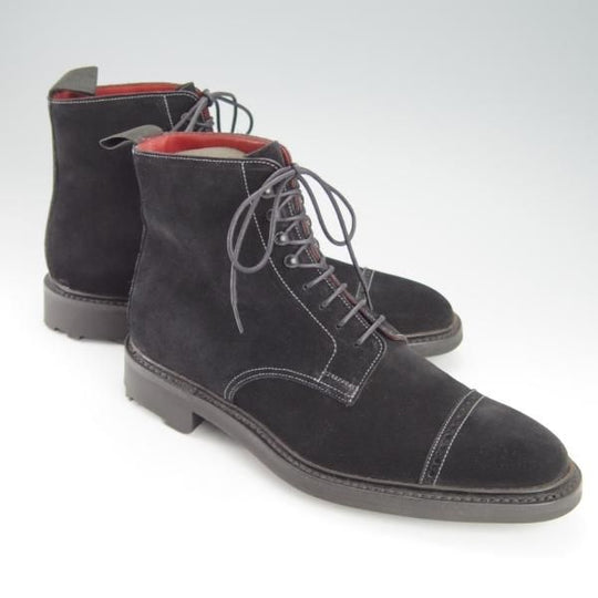 未使用★クロケット&ジョーンズ 6.5E【ハンドグレードライン★高島屋別注/レースアップブーツ】リッジウェイソール/Crockett&Jones★g700