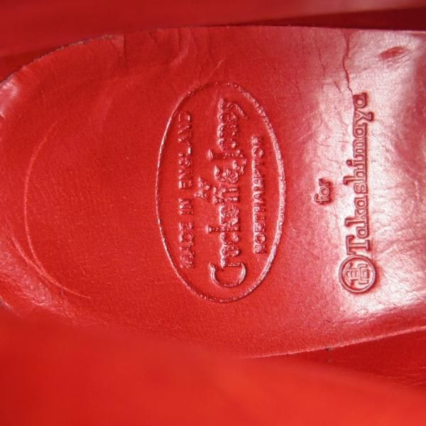 未使用★クロケット&ジョーンズ 6.5E【ハンドグレードライン★高島屋別注/レースアップブーツ】リッジウェイソール/Crockett&Jones★g700