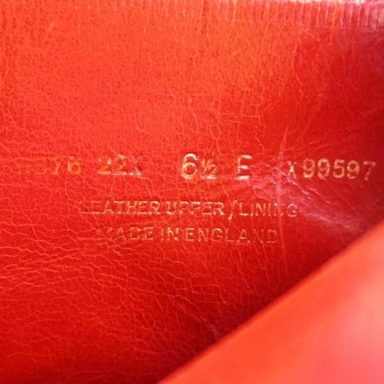 未使用★クロケット&ジョーンズ 6.5E【ハンドグレードライン★高島屋別注/レースアップブーツ】リッジウェイソール/Crockett&Jones★g700