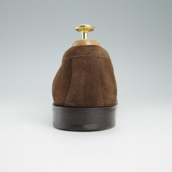 極美品★(英)チーニー 8F【モデル定価￥74,800-★アーバンリサーチ別注/CANNON】277ラスト/コインローファー/スエード/CHEANEY★g704