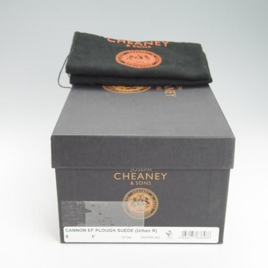 極美品★(英)チーニー 8F【モデル定価￥74,800-★アーバンリサーチ別注/CANNON】277ラスト/コインローファー/スエード/CHEANEY★g704