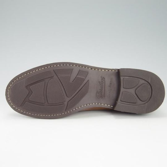 極美品★パラブーツ SIZE 7【定価￥77,000-★アドニス/ADONIS】ギャラクシーソール/コインローファー/カーフ/薄茶/Paraboot★g705