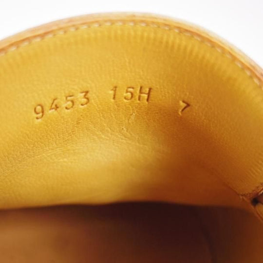 極美品★パラブーツ SIZE 7【定価￥77,000-★アドニス/ADONIS】ギャラクシーソール/コインローファー/カーフ/薄茶/Paraboot★g705