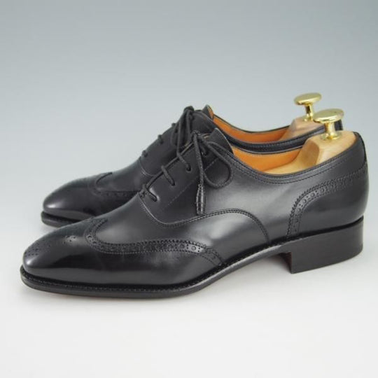 極美品★(スペイン製)CARMINA/カルミナ(レディース) SIZE 5【トレーディングポスト別注★フルブローグ/1435】SIMPSOMラスト/カーフ★g706