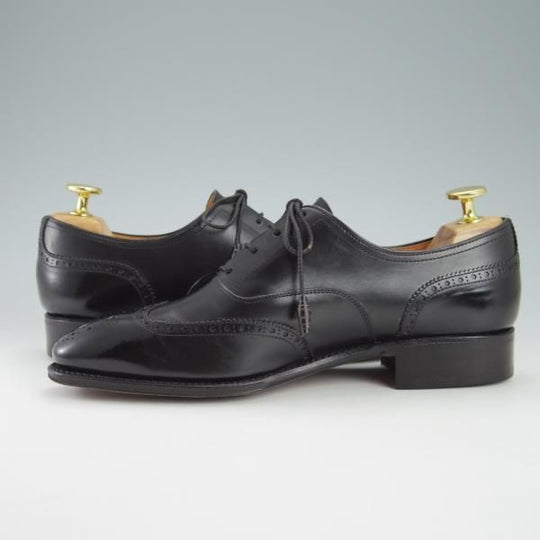 極美品★(スペイン製)CARMINA/カルミナ(レディース) SIZE 5【トレーディングポスト別注★フルブローグ/1435】SIMPSOMラスト/カーフ★g706