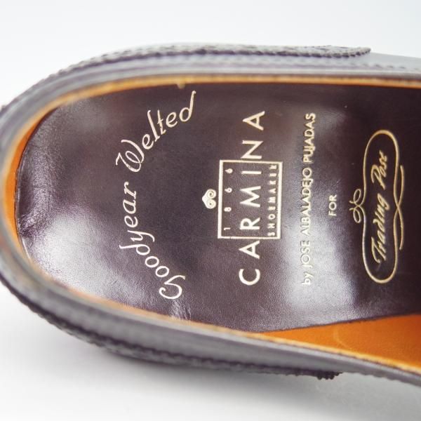 極美品★(スペイン製)CARMINA/カルミナ(レディース) SIZE 5【トレーディングポスト別注★フルブローグ/1435】SIMPSOMラスト/カーフ★g706