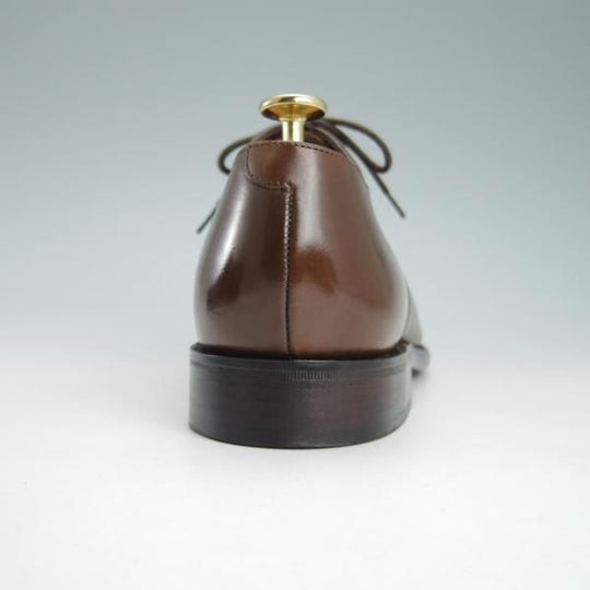 極美品★(英)Loake/ローク 6F【グッドイヤーウェルテッド製法★ALDWYCH/ストレートチップ】カーフ/濃茶/メンズ★g707