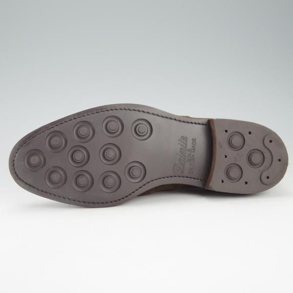 美品★ロイドフットウェア 6.5E【ダイナイトソール仕様★(英)BARKER製/バーカー】Vシリーズ/フルブローグ/濃茶/Lloyd Footwear★g708