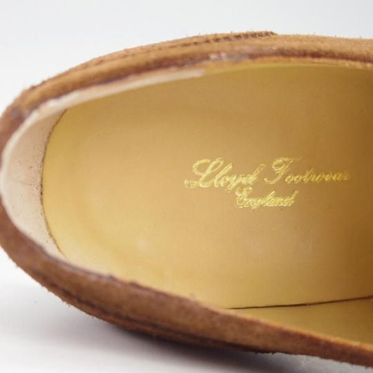 美品★ロイドフットウェア 6.5E【ダイナイトソール仕様★(英)BARKER製/バーカー】Vシリーズ/フルブローグ/濃茶/Lloyd Footwear★g708