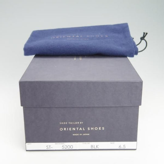 極上★オリエンタル SIZE 6.5【グッドイヤーウェルテッド製法★(富山)CRISPIN別注/フルブローグ】カーフ/黒/メンズ★g709