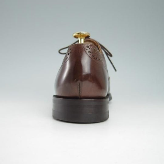 美品★ロイドフットウェア 6.5E【ダイナイトソール仕様★(英)BARKER製/バーカー】Vシリーズ/フルブローグ/濃茶/Lloyd Footwear★g710