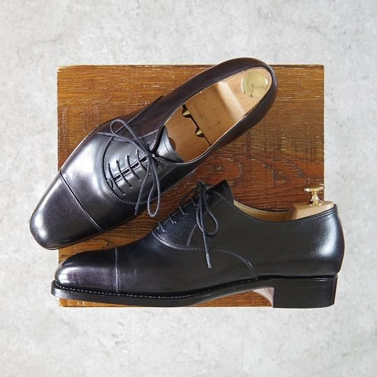 未使用★(東欧)VASS/ヴァーシュ SIZE 39【貴重★Uラスト/ロベルト・ウゴリーニ/Alt English】ストレートチップ/カーフ/黒★g711