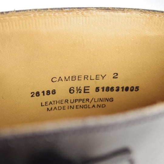 ほぼ試着程度★クロケット&ジョーンズ 6.5E【同系モデル定価￥107,800-★CAMBERLEY 2/ダイナイトソール】348ラスト/Crockett&Jones★g712