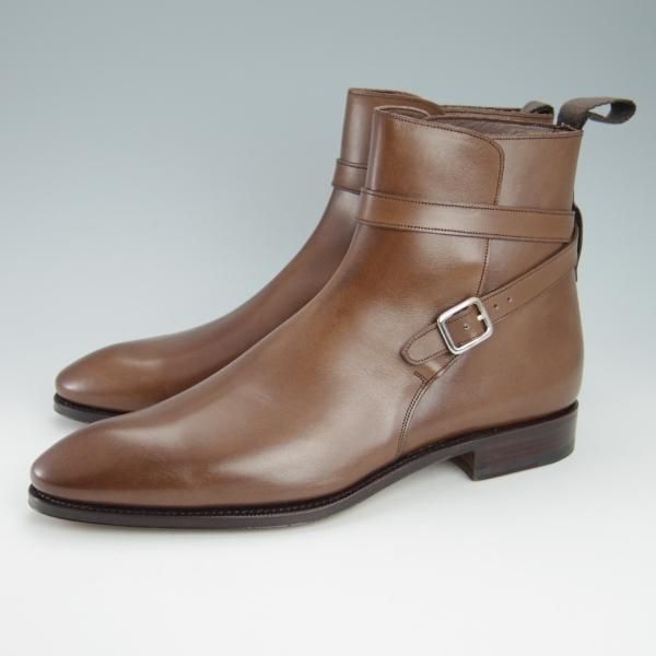 未使用★(スペイン製)CARMINA/カルミナ SIZE 8【定価￥83,600-★ジョッパーブーツ/80106】DEIAラスト/カーフ/MARRON/茶/メンズ★g713