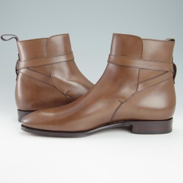 未使用★(スペイン製)CARMINA/カルミナ SIZE 8【定価￥83,600-★ジョッパーブーツ/80106】DEIAラスト/カーフ/MARRON/茶/メンズ★g713