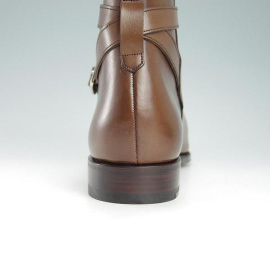 未使用★(スペイン製)CARMINA/カルミナ SIZE 8【定価￥83,600-★ジョッパーブーツ/80106】DEIAラスト/カーフ/MARRON/茶/メンズ★g713