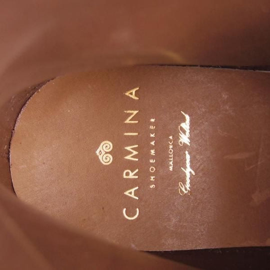 未使用★(スペイン製)CARMINA/カルミナ SIZE 8【定価￥83,600-★ジョッパーブーツ/80106】DEIAラスト/カーフ/MARRON/茶/メンズ★g713